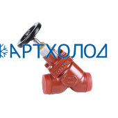 Обратно-запорный клапан SCV-HS DN80 63 бар, прямоточный (комплектация с защитным алюминиевым колпачком) 