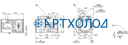 Компрессор 2EC-3.2 (LBP/MBP/HBP) Bitzer Компрессор 2EC-3.2 (LBP/MBP/HBP) Bitzer