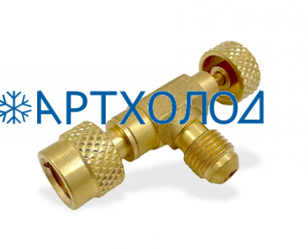 Вентиль с нажимом на ниппель Super Stars ST-VC4 (M5/16"SAE х F1/4"SAE)