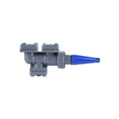 Двойной запорный вентиль DSVD2 DN32 Inlet DN25,Outlet NPT 3/4"  