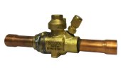 Шаровый запорный вентиль с сервисным штуцером BC-BVa-58